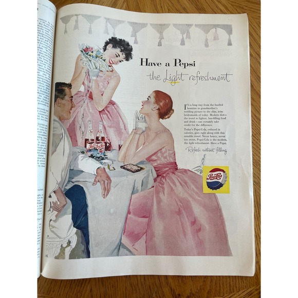 Ladies Home Journal June 1957 Vintage Magazine Wedding Cover Bing Crosby Fashion - Picture 13 of 16